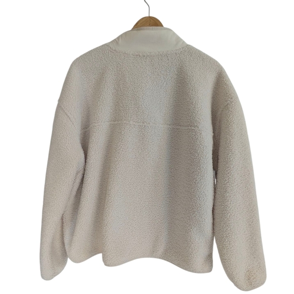 Bailey 44 Cream Crew Neck Sweater with Fuzzy Texture - Picture 5 of 9